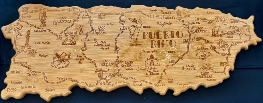 Puerto Rico Map